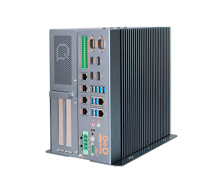 12/13/14代台式機  多網POE  多串口可選 DI/DO 雙擴展香蕉视频黄版主機（Q-BOX-A1 雙擴展）